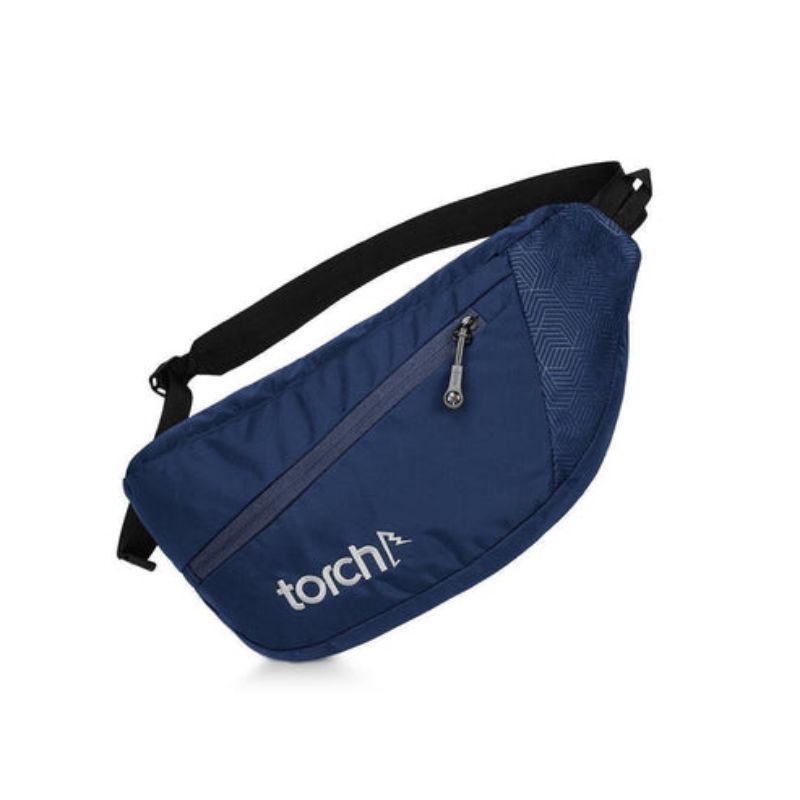 Tas Selempang Torch Yeosu Crossbody Print Navy - Tas Sling Bag Torch
