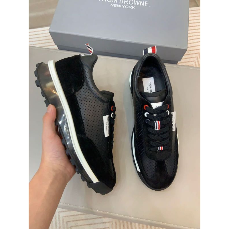 SEPATU SNEAKER PRIA THOM BROWNE BLACK MIRROR VIP