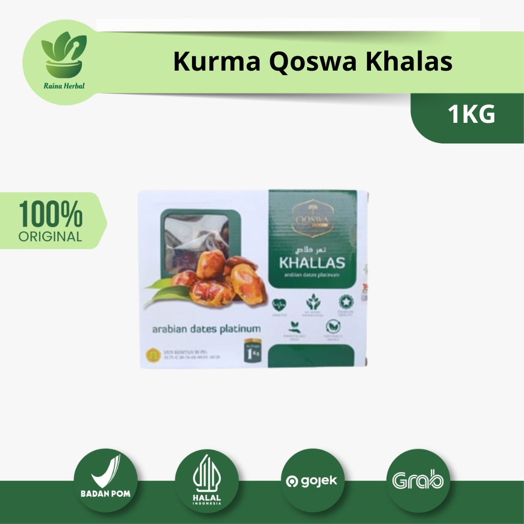 

Kurma Kholas Khalas Qoswa 1kg