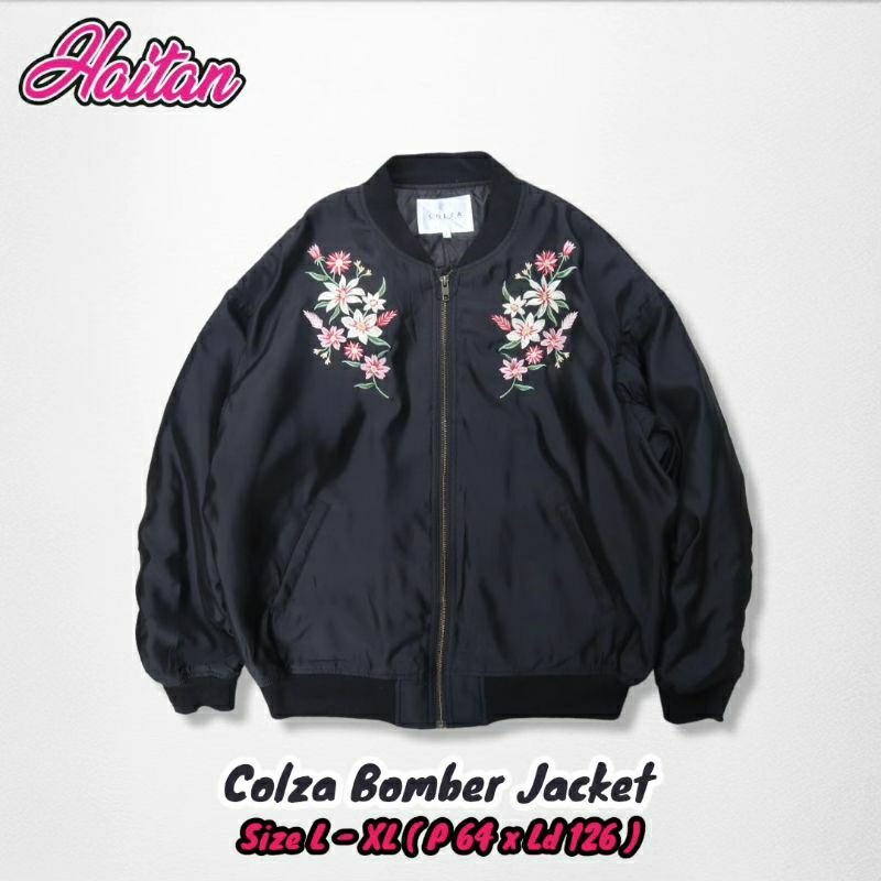 Jaket Bomber Sukajan Colza Size L