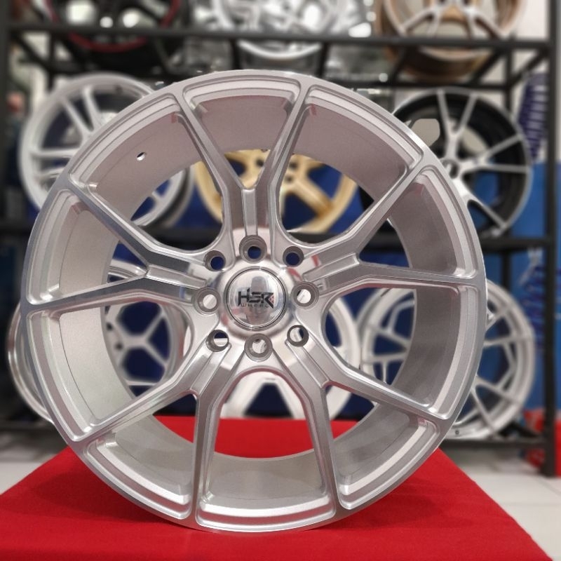 Velg Mobil Ring 16 Pcd 4x100/114 Hsr Voodoo Avanza Livina Jazz Yaris Vios Baleno Dll