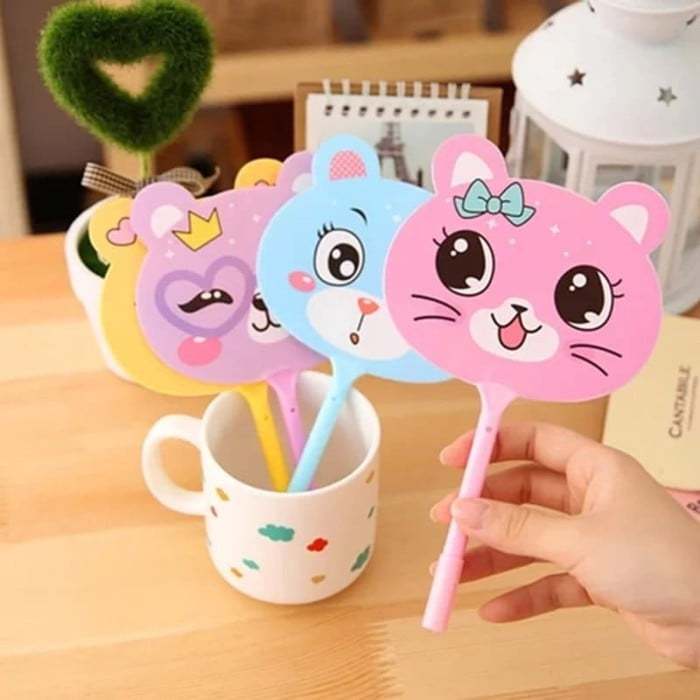 

O ( O001 ) PULPEN KIPAS KARAKTER LUCU / PENA KIPAS ANIMAL BOLLPOINT