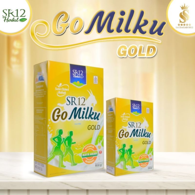 

GO MILKU GOLD SR12 SUSU KAMBING ETAWA PREMIUM Untuk Anak Anak Dan Dewasa