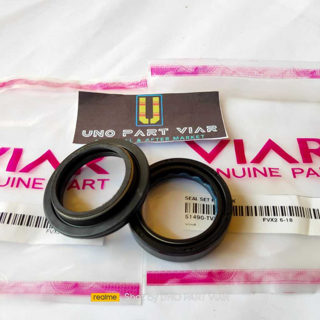 SEAL SHOCK DEPAN CROSS X 150 DAN 200CC SEAL USD VIAR TRAIL ORIGINAL VIAR