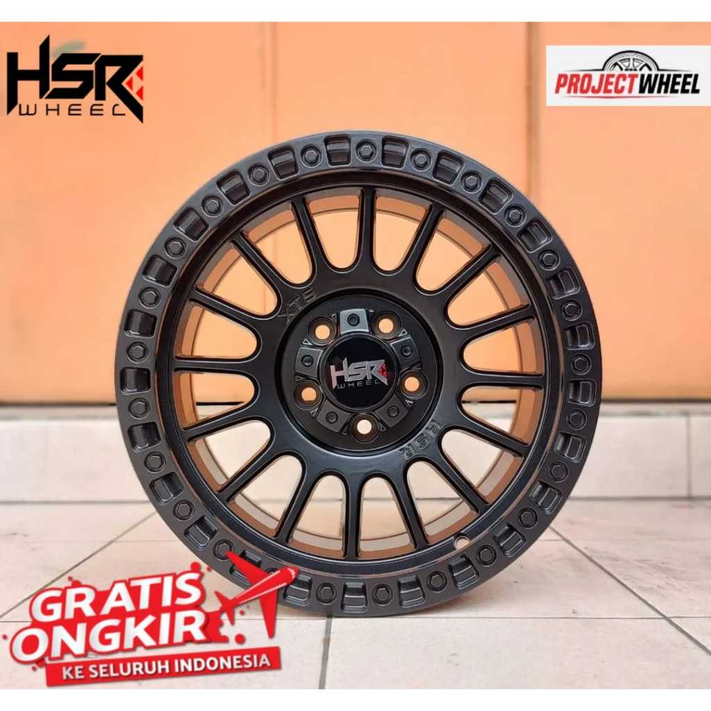 Velg Mobil Rush Ring 16 Hsr Xts06 Lobang 5x114,3 Et 15