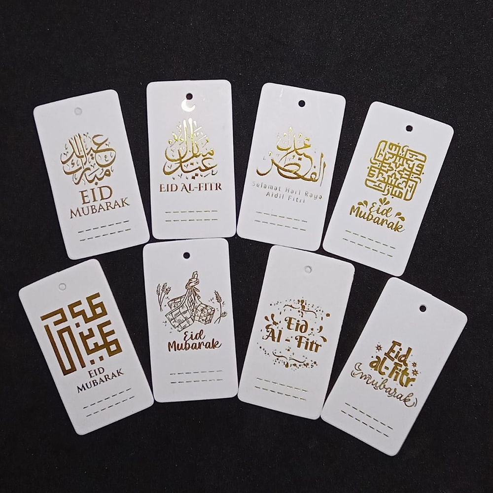 

(20 PCS) HANGTAG EID MUBARAK RAMADHAN KAREEM/LEBARAN/IDULFITRI/PARCEL/HAMPERS/KADO/UCAPAN