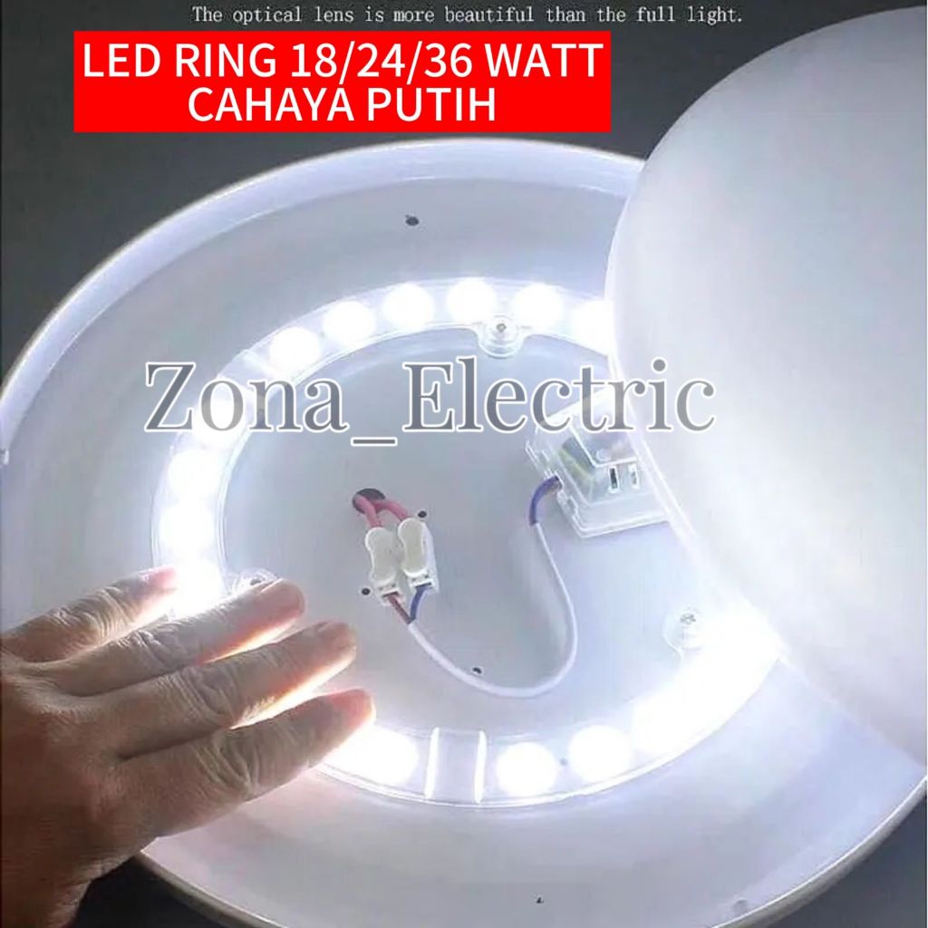 LAMPU LED RING 18/24/36 WATT LED 220 V / BODI DONUT / CAHAYA PUTIH / LED LIGHT MODULE