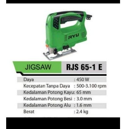 RYU JIGSAW RJS 65-1E