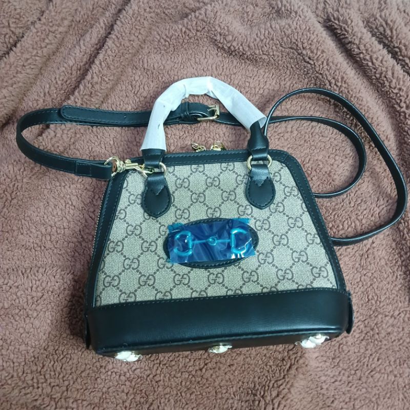 GUCC* ALMA SELEMPANG WANITA TAS WANITA IMPORT BAHAN KULIT TAS WANITA SELEMPANG