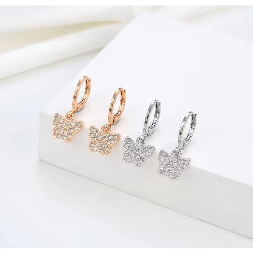 Anting Bayi Titanium Butterflly