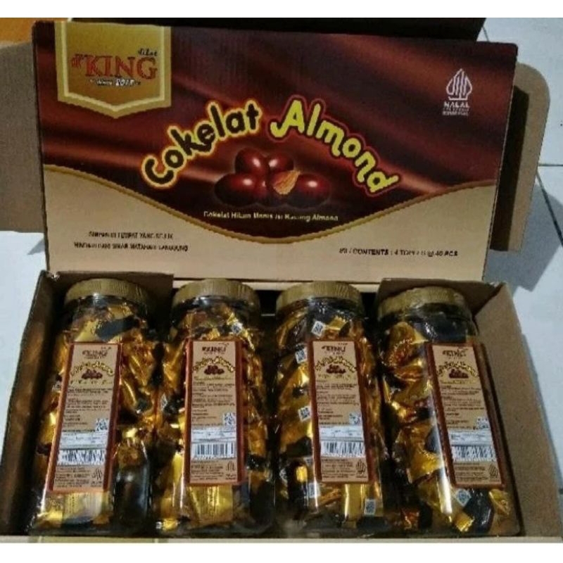 D'king cokelat almond