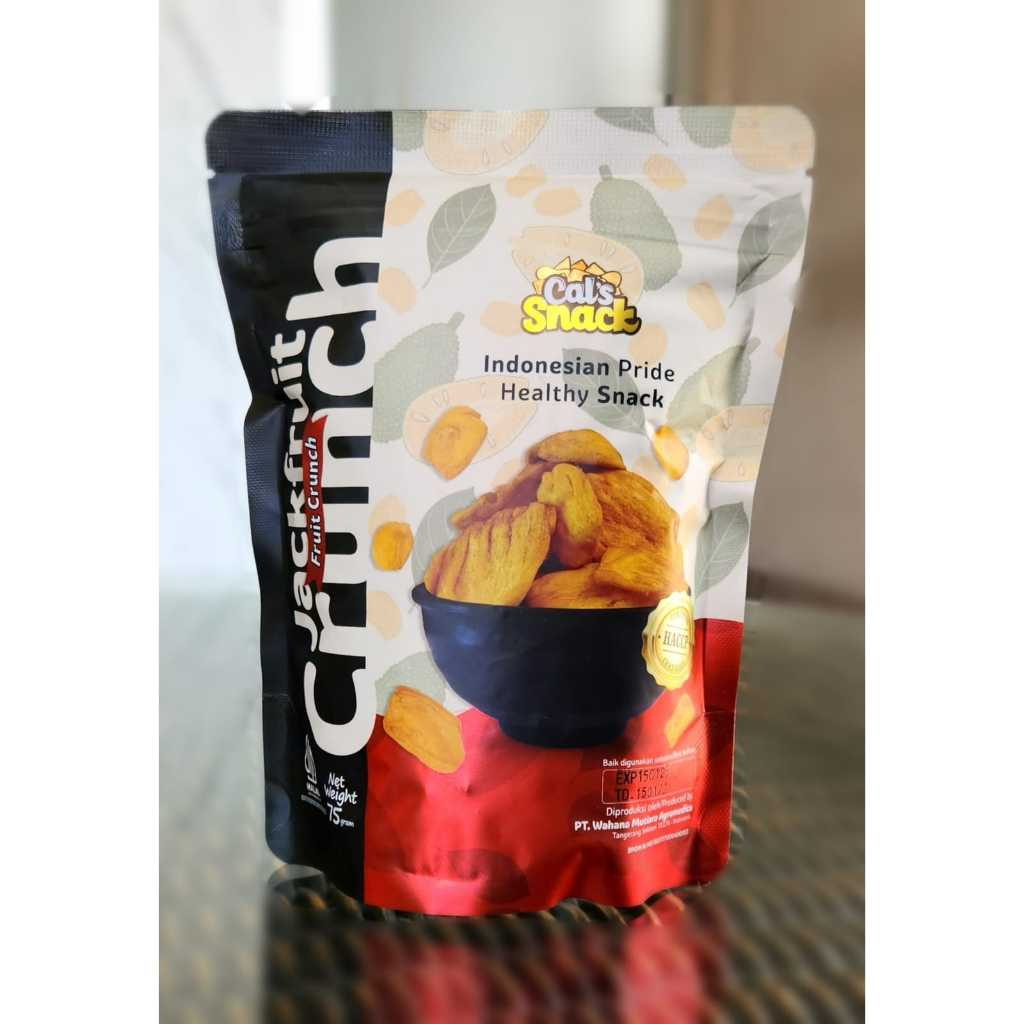 

Cal's Snack JackFruit Crunch 75 Gram / Snack Rambak Buah Nangka