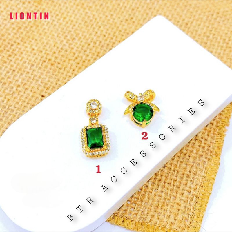 Liontin Batu Permata Xuping Mewah Premium Asesoris Xuping Wanita