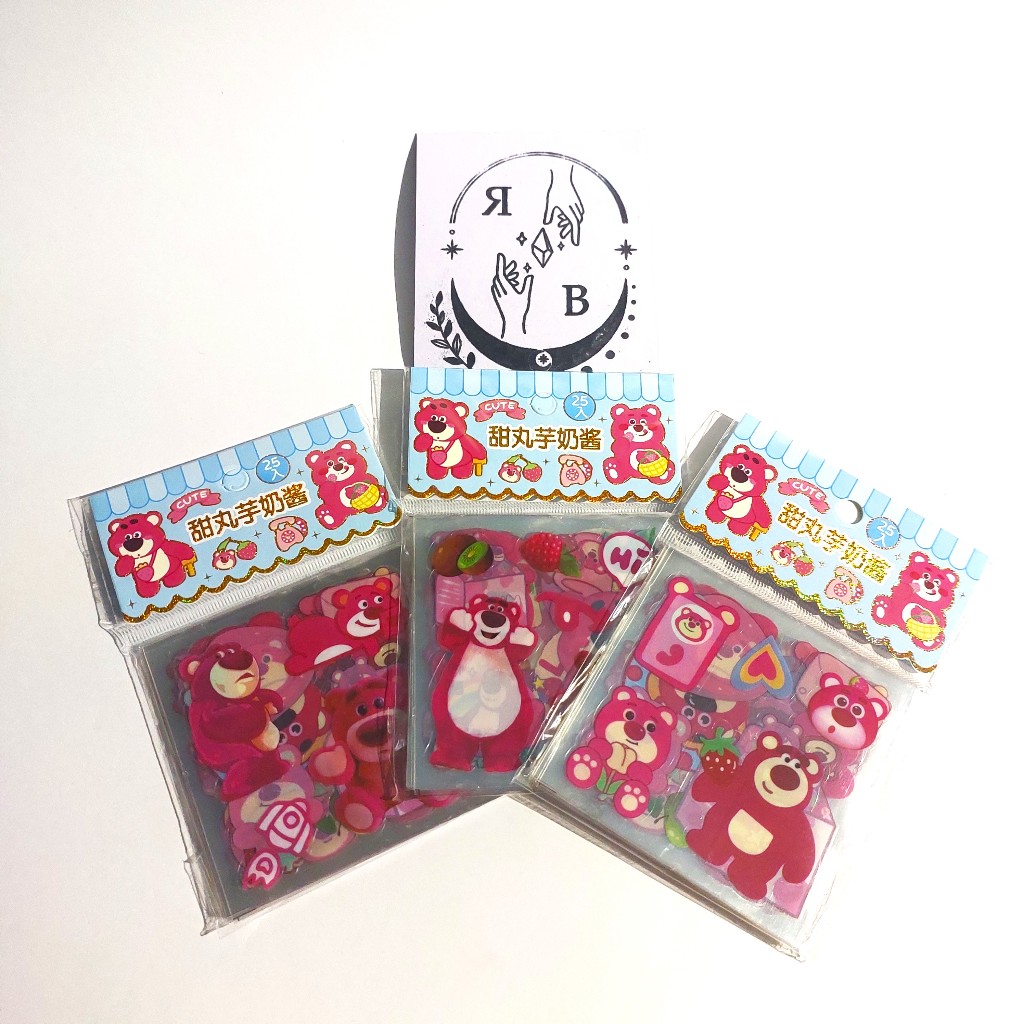 

STIKER PREMIUM KEKINIAN LOTSO / MOMO ISI 25 LEMBAR Stiker Lucu ANTI AIR/WATERPROOF PVC Dekorasi Botol Minum HP Laptop 2D Aesthetic Lotso momo kuromi sanrio cinnamoroll Deco Sticker Aesthetic