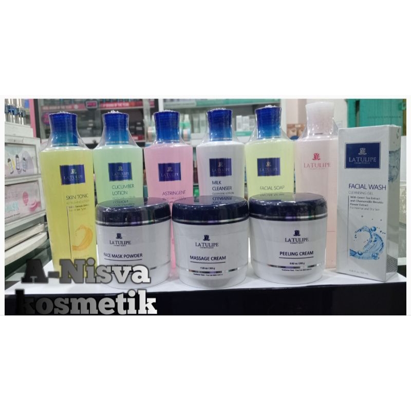 LATULIP PAKET FACIAL LENGKAP|SKIN CARE LATULIP MURAH|
