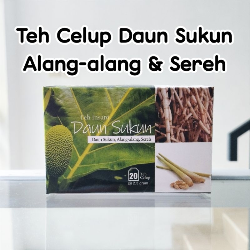 

Teh Celup Daun Sukun Alang-alang dan Sereh