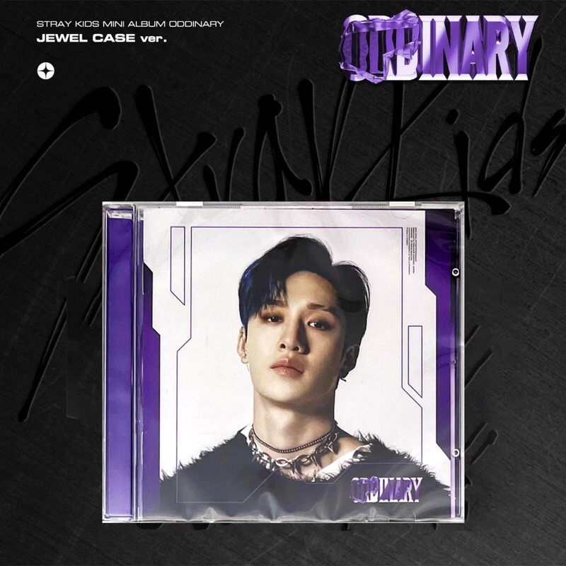 STRAY KIDS ODDINARY JEWEL CASE BANGCHAN set tanpa PC