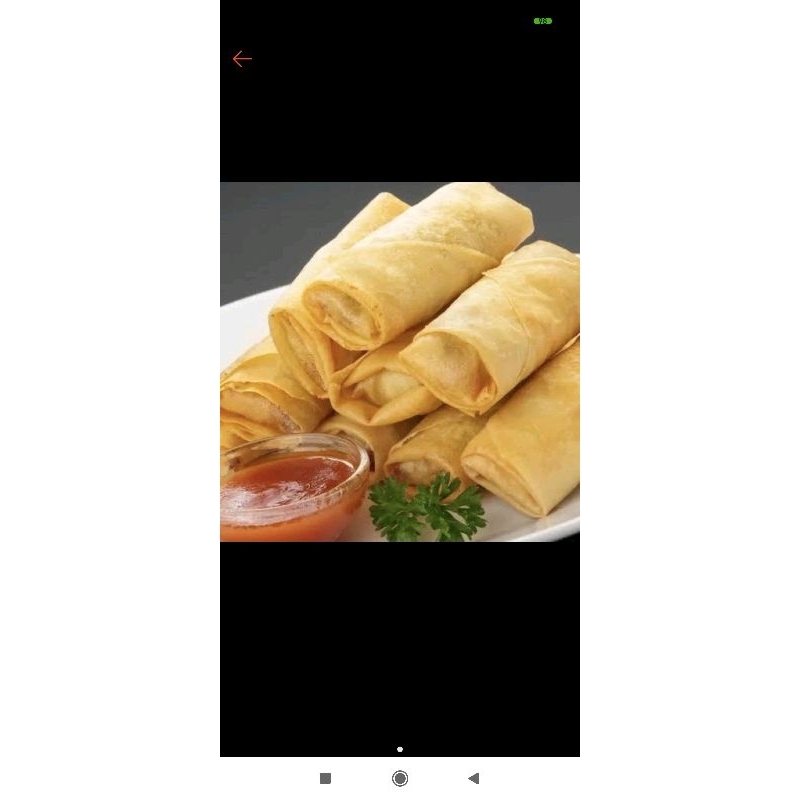 

Lumpia Sayur Frozen homemade isi 5 pcs