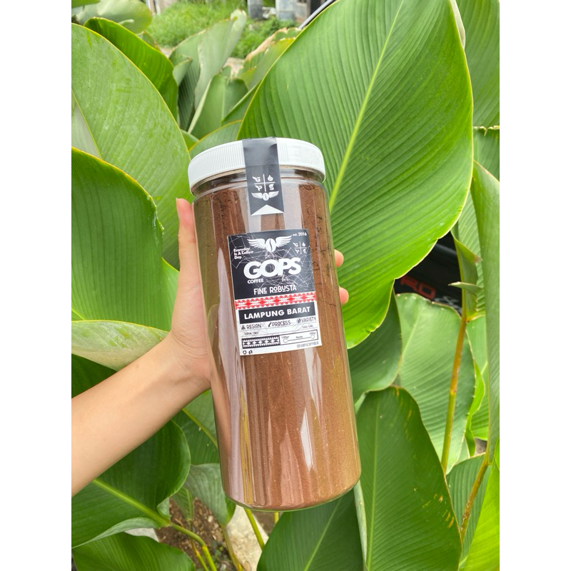 

Biji Kopi Bubuk Robusta Lampung 500gr