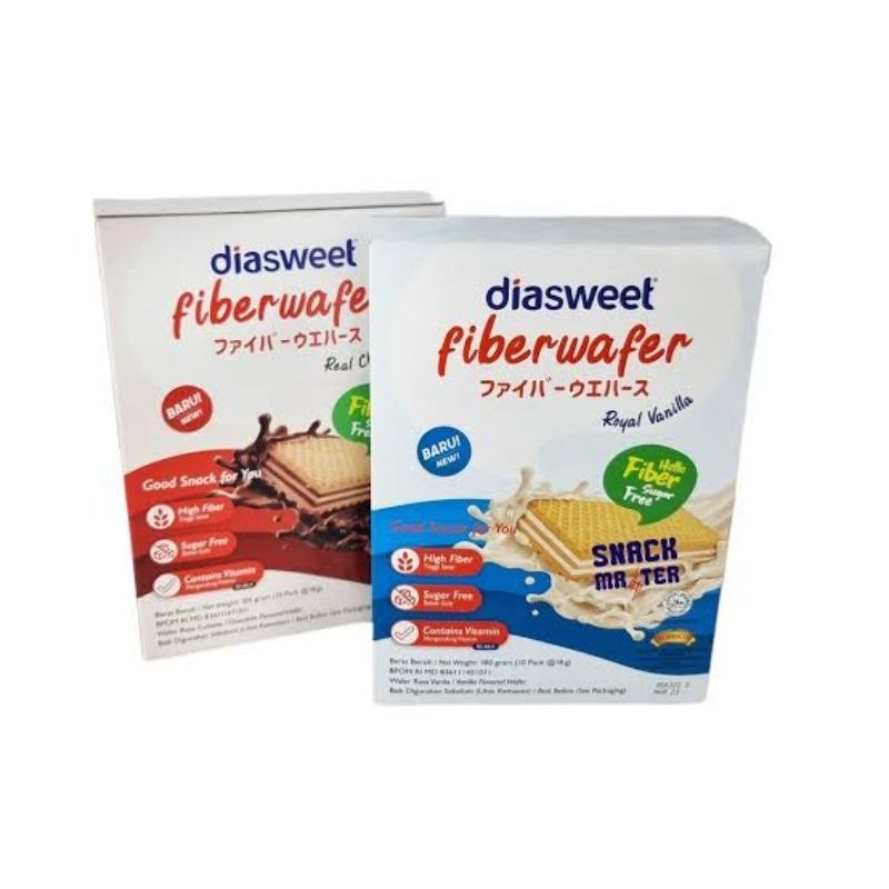 

Diasweet Fiber wafer 180 Gr