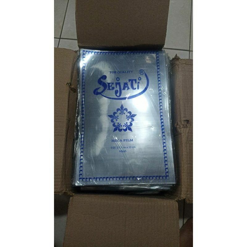 

Plastik mika bening isi 100 #