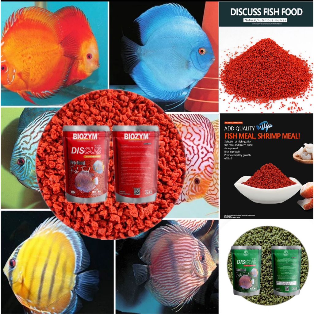 Pelet Ikan Discus/Manfish Biozym/Optimus Prime Net 50 Gram/Alternatif Pelet Ikan Tetra bits