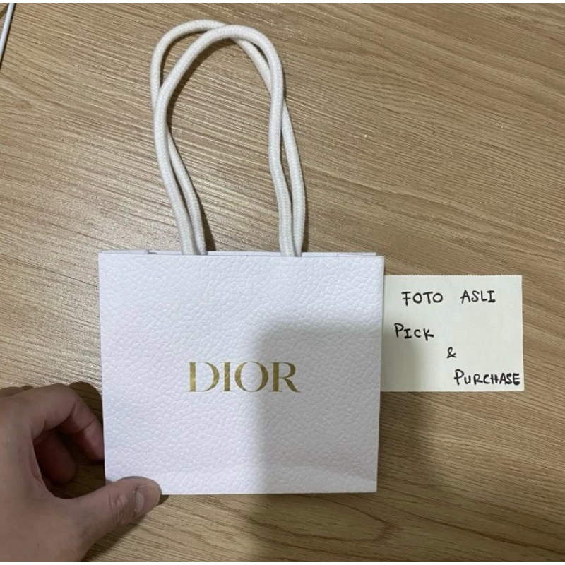 Paper bag Dior original asli authentic