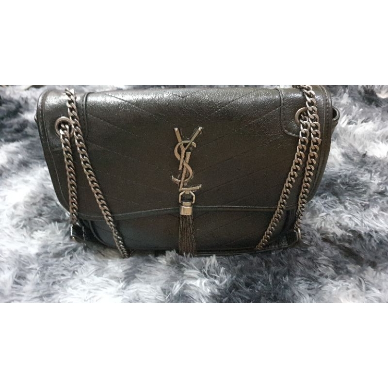 Tas BRANDED Ysl NIKI kulit asli