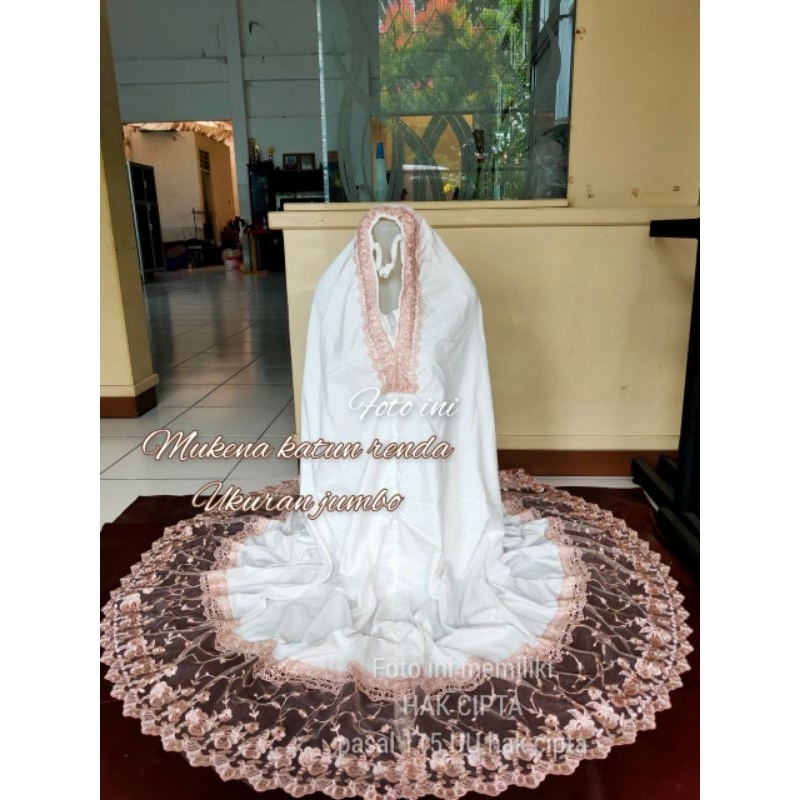 MUKENA KATUN RENDA JUMBO