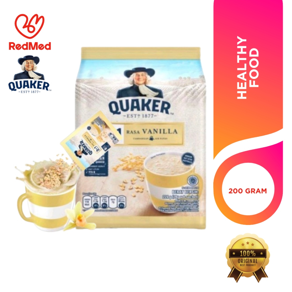 

QUAKER 3IN1 VANILA 8X28GR