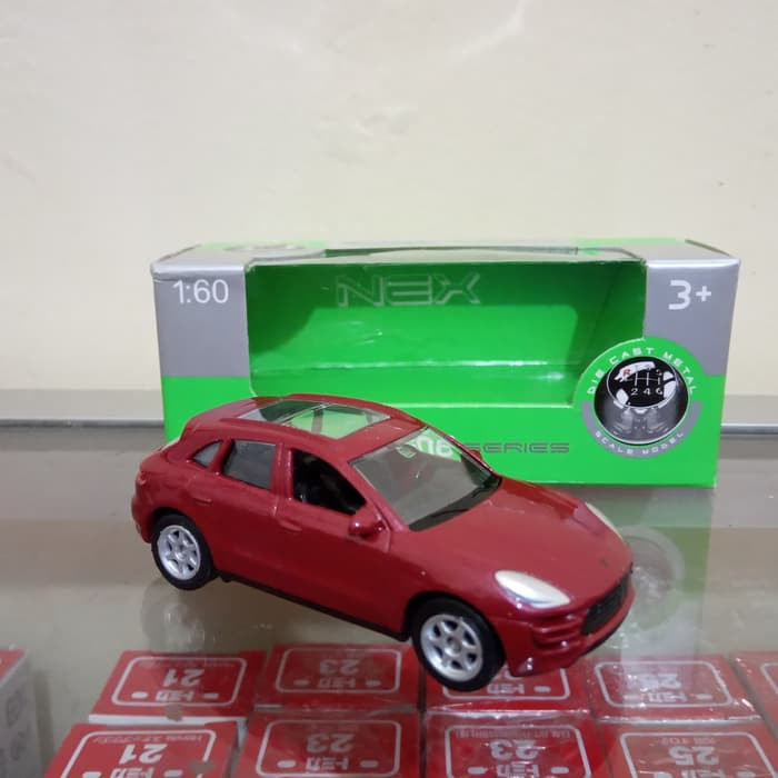 Diecast Porsche macan turbo miniatur mobil sport welly 60 harga murah