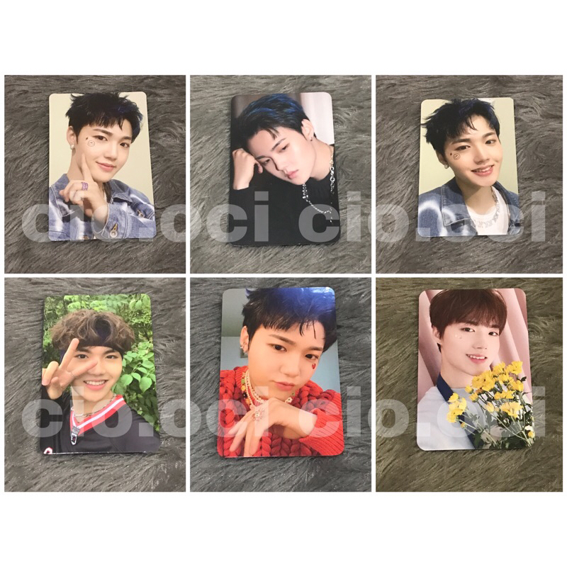 [Ready Stock] Official photocard treasure doyoung the first step ch1 2 3 4 doyoung blooming treasure