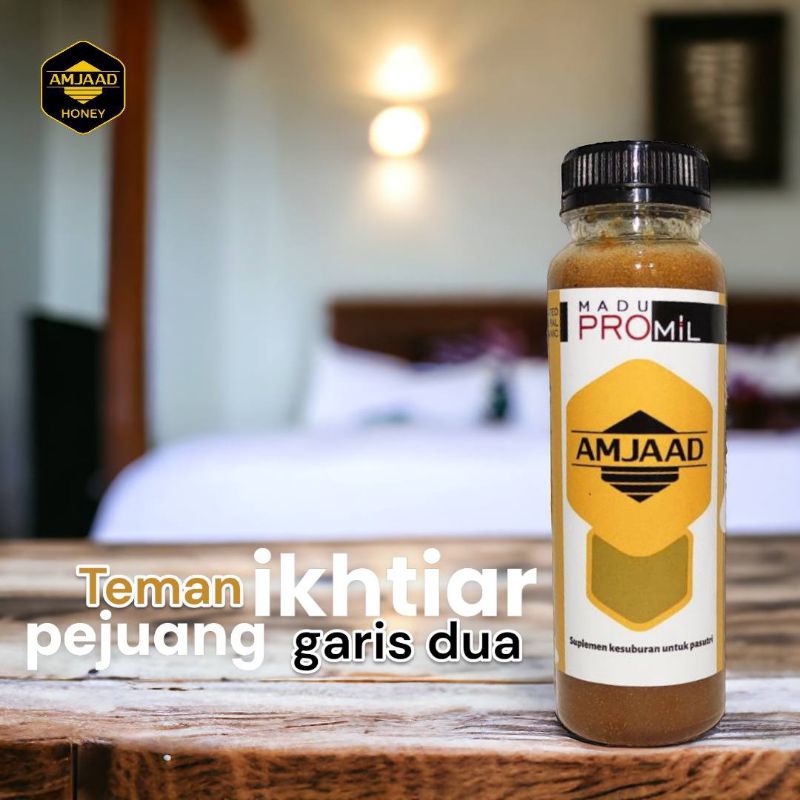 

Madu Amjaad honey - Madu Promil Madu kesuburan 330 gr