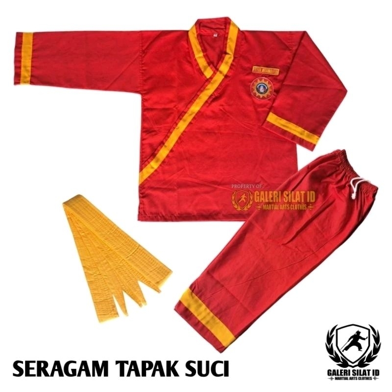Seragam Silat Tapak Suci American Drill Bahan Premium - Baju Silat TS PM - Sakral Pencak Silat Tapak