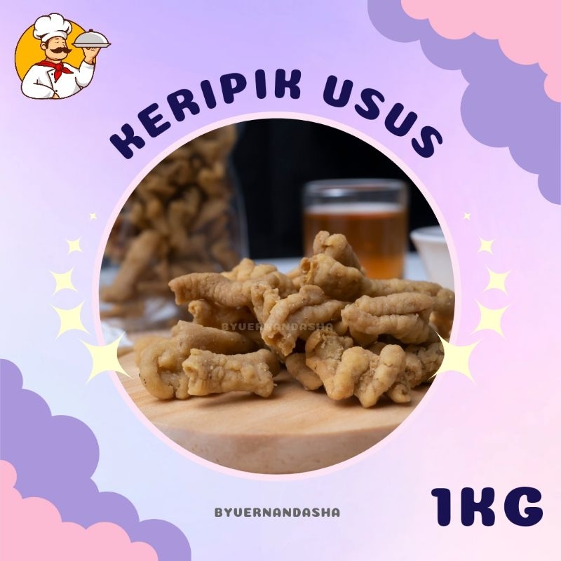 

Keripik Usus Crispy 1kg | Renyah Gurih Sedap | Kripik Usus Premium Homemade