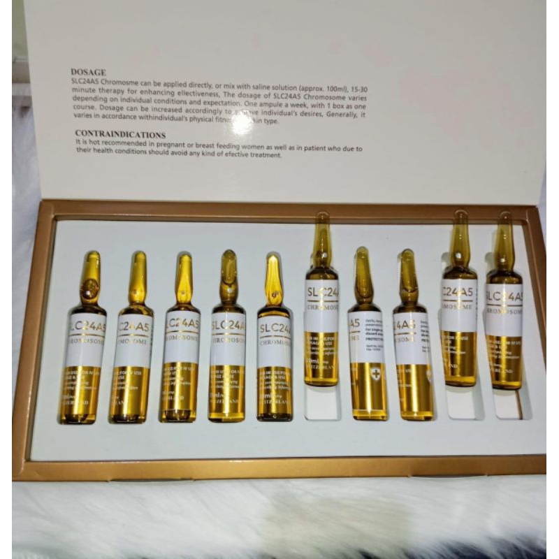 ECER SLC24A5 GOLD 20ML ORIGINAL ECERAN SLC24A5 CHROMOSOME GOLD 20ML ORIGINAL SLC GOLD KROMOSOM CROMO