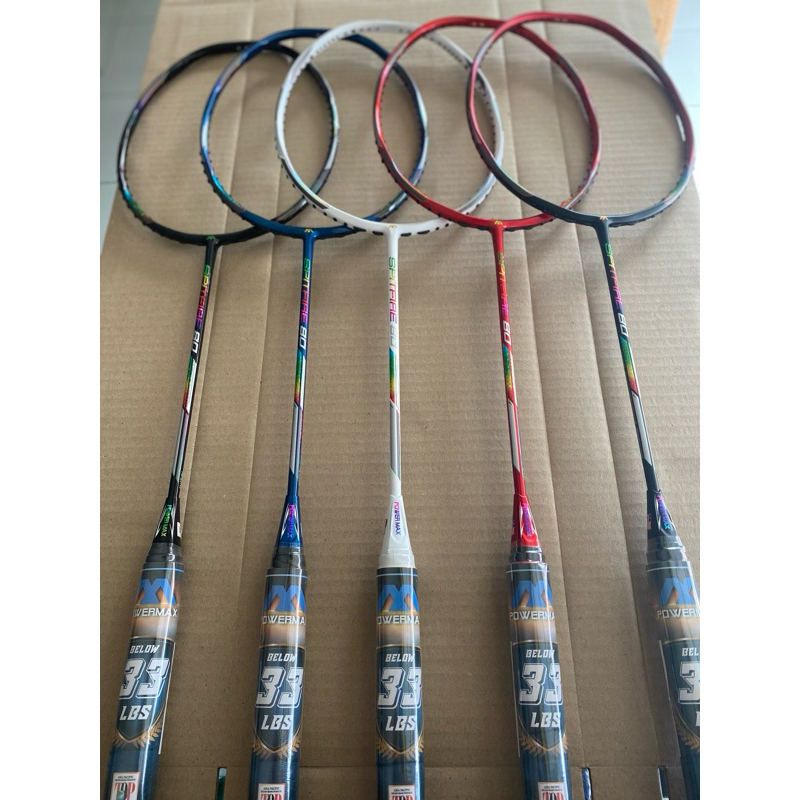RAKET BADMINTON POWERMAX SPITFIRE 80 33LBS