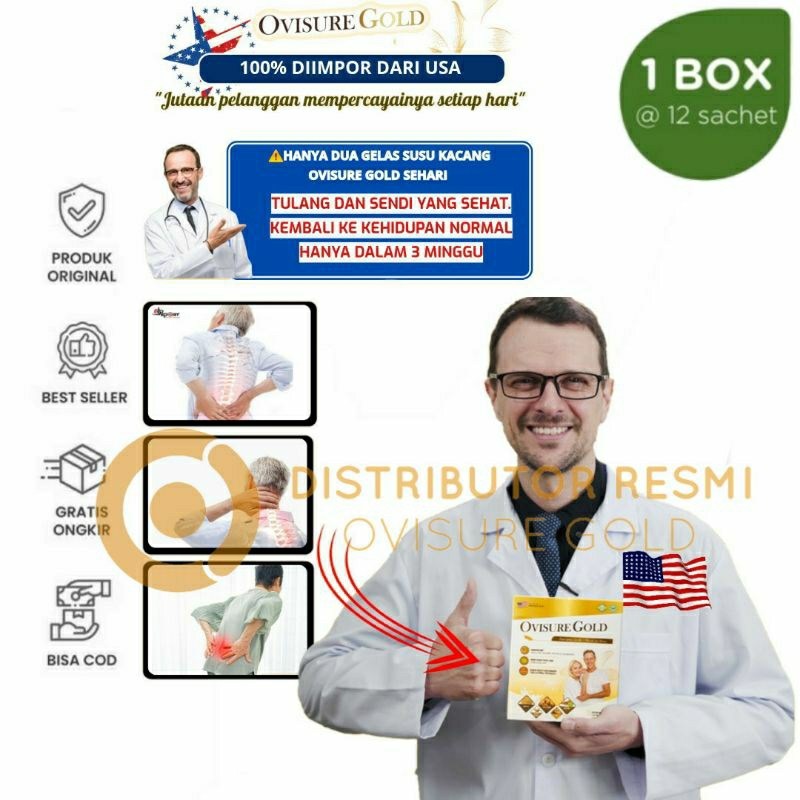 

Ovisure Gold Usa Susu Kesehatan Tulang Sendi Mencegah Osteoporosis