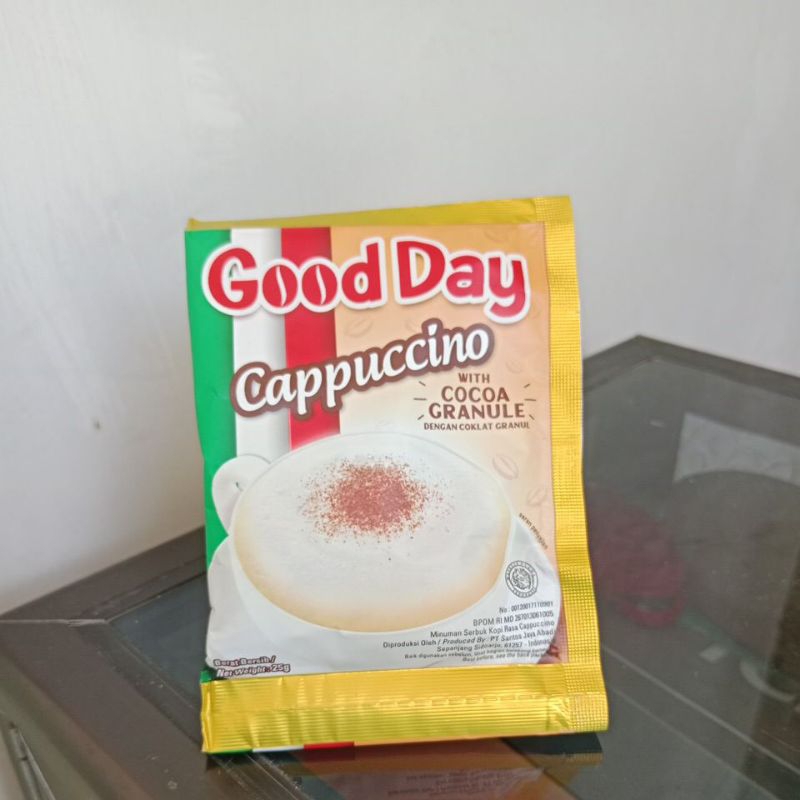 

GOOD DAY CAPPUCINO SACHET 25gr