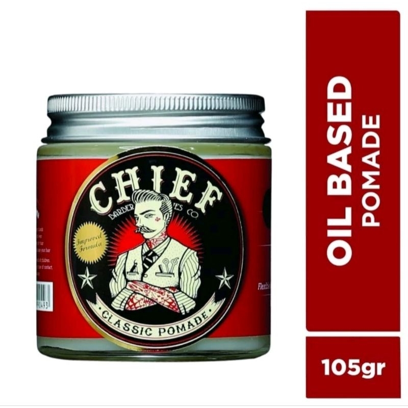 CHIEF POMADE OIL BASED
Oil Based Pomade