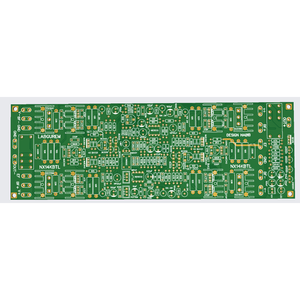 PCB NX14000 BTL DOBEL LAYER