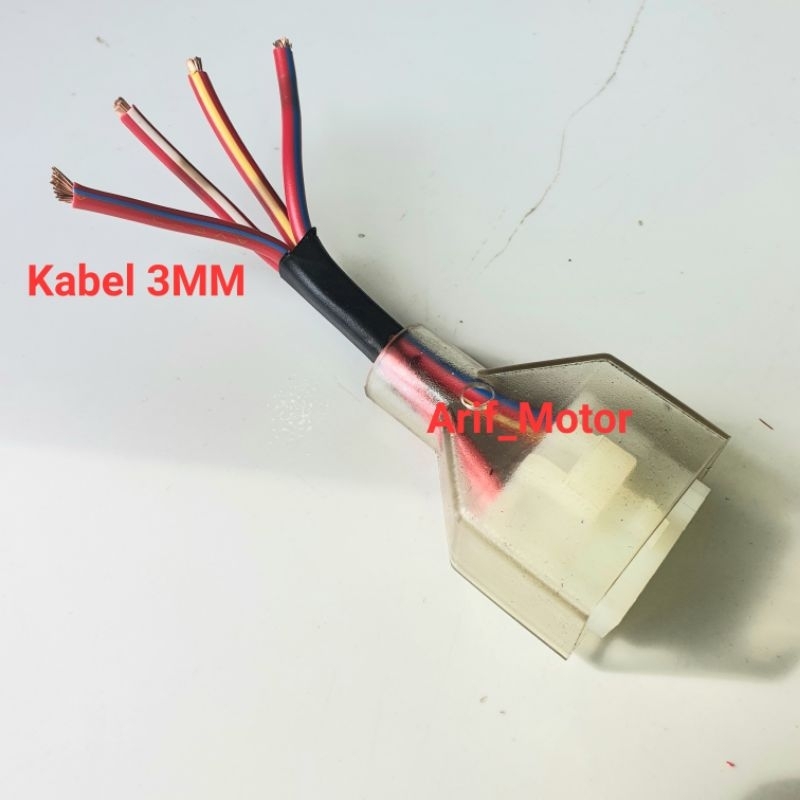 Racing Soket Kiprok Regulator New Cbr 150r Cbr 150 r Led K45 Kabel AVS 3MM