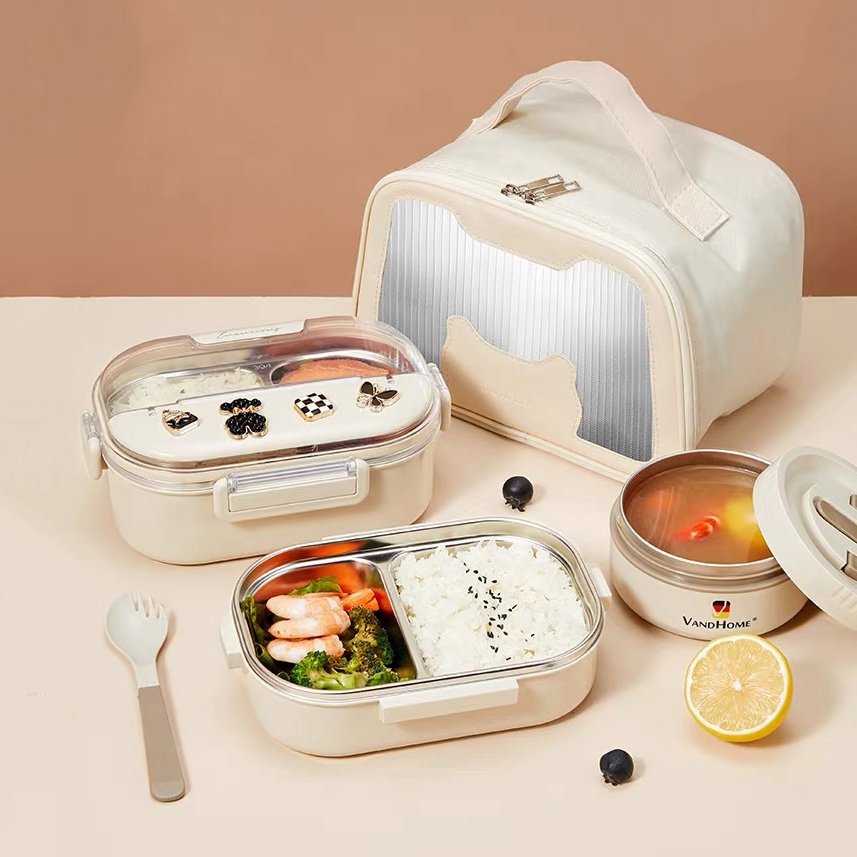 TERMURAH PROMO STAINLESS 304STARLIGHT LUNCH BOX 700/750ML STAINLESS 304 SEKAT 2/3 DAN ANTI TUMPAH