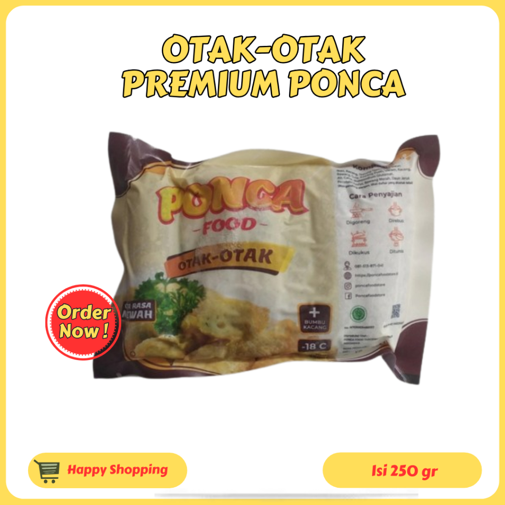 

Otak-otak premium ponca 250gr