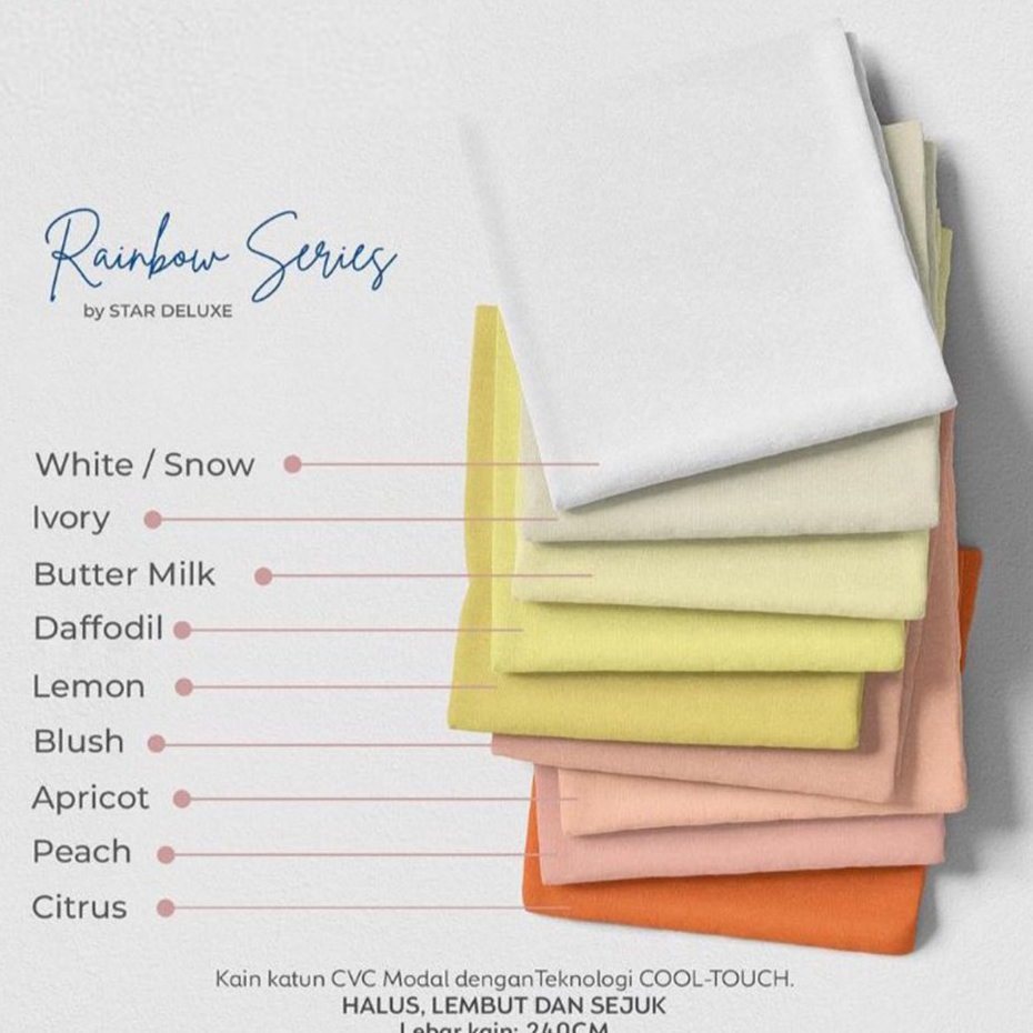 Katun Lokal /Kain CVC/Kain Sprei Meteran Polos / NIKITA SG ESRA STAR BEVERLY CATRA