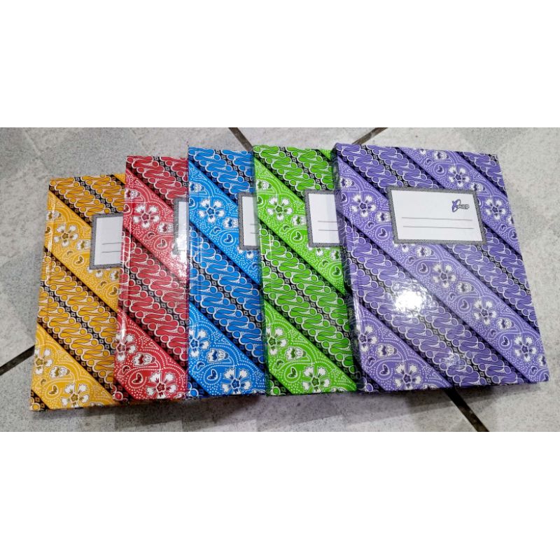 

buku kwarto 100 pulp/buku cover tebal 100/buku catatan