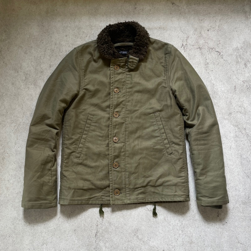 N1 DECK JACKET RUDE GALLERY JAPANESE BRAND LIKE USN MILITARY JACKET