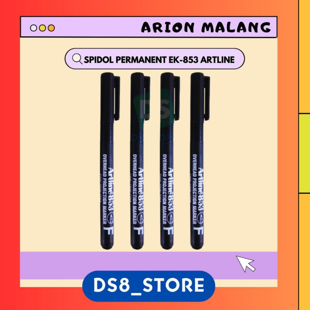 

Spidol Permanent Proyektor / OHF 853 F 0.5 mm ARTLINE