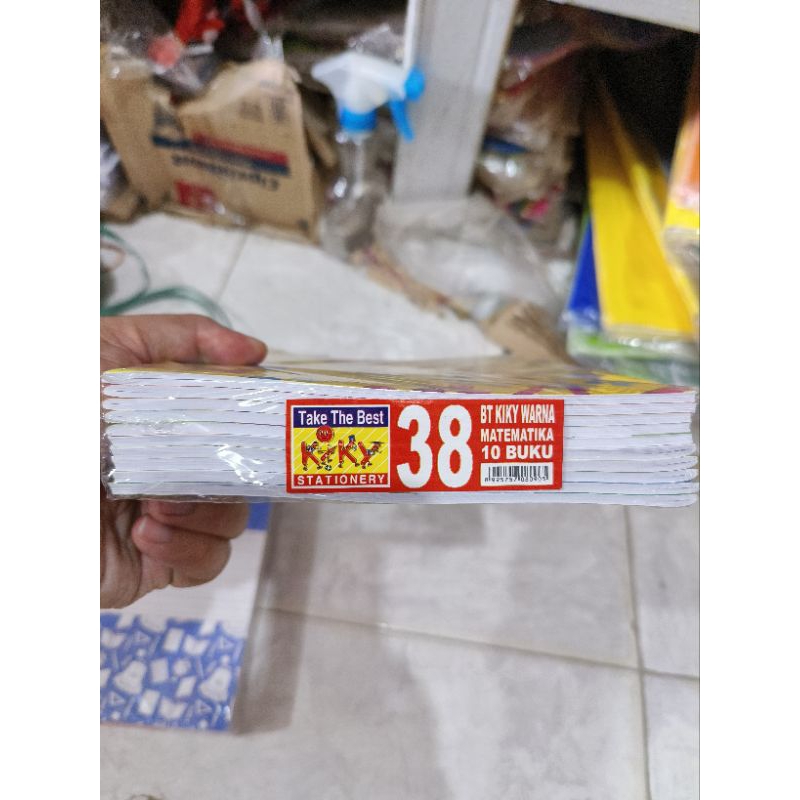 

buku kotak/BUKU HALUS KASAR kiki ISI 38