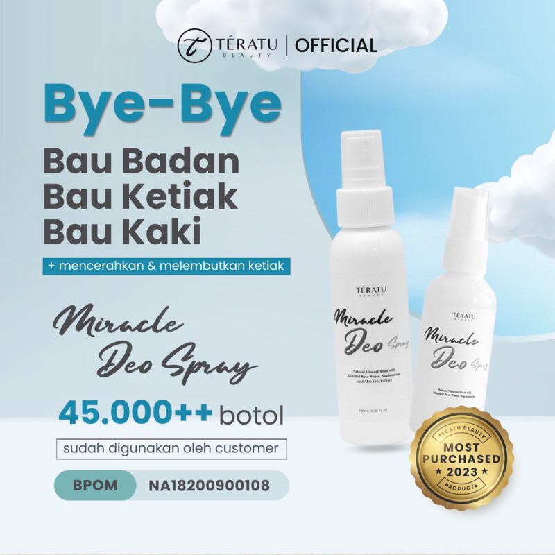 TERATU BEAUTY MIRACLE DEO SPRAY